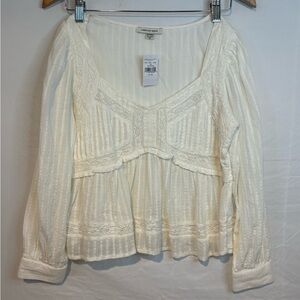 NWT American Eagle Women’s Lace Blouse Size XS